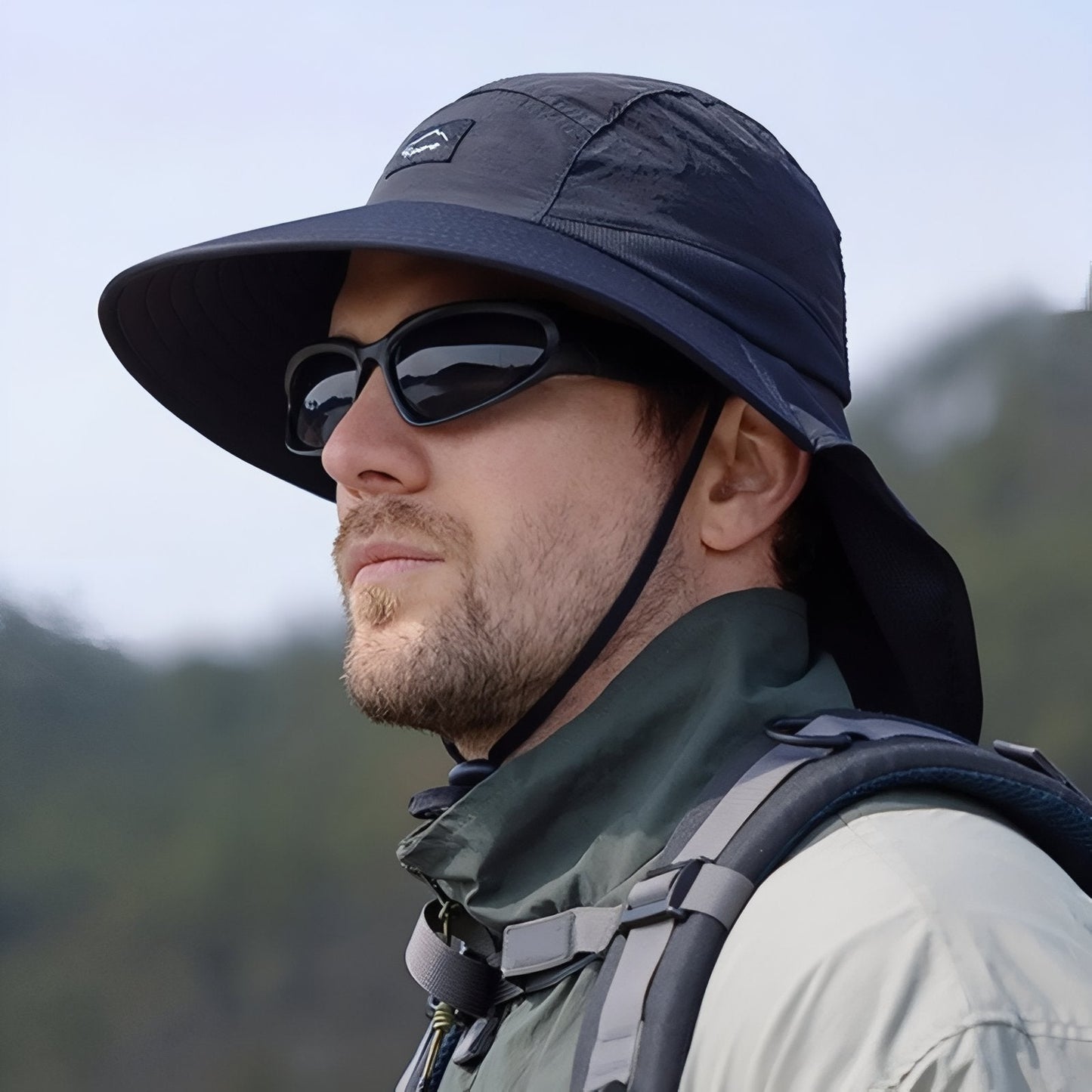 Lightweight Hiking Hat Neck Protection