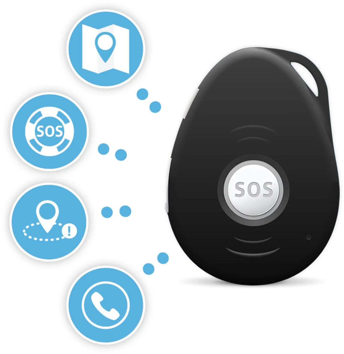 GPS Tracker with Built-in Microphone - Tracky™