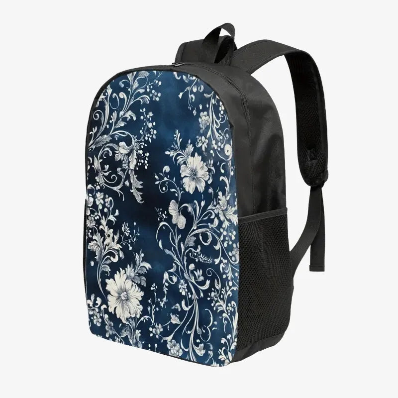 Floral Elegance Schoolbag