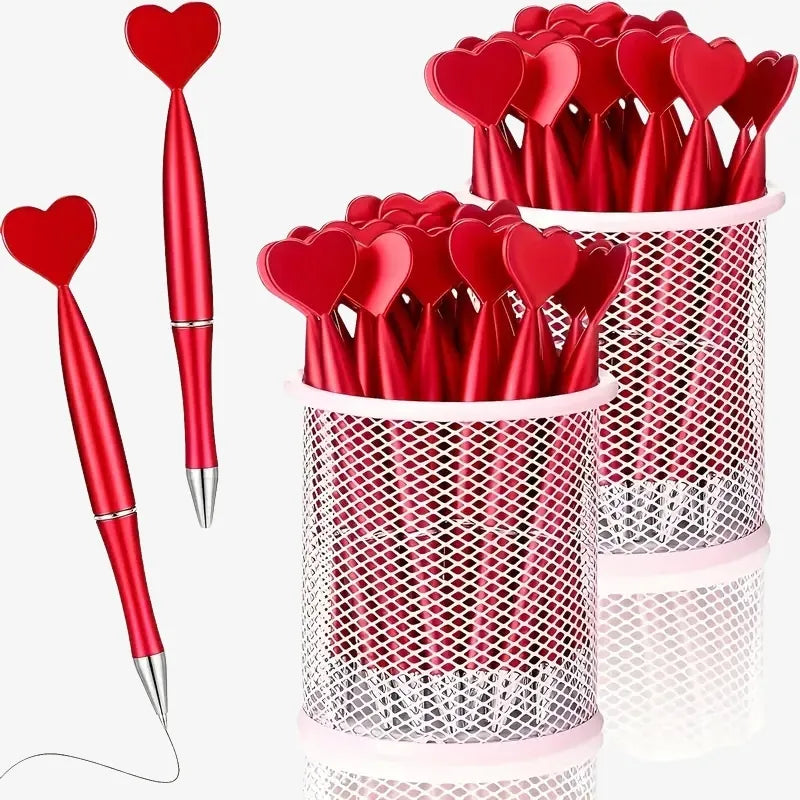Red HeartPoint Pen