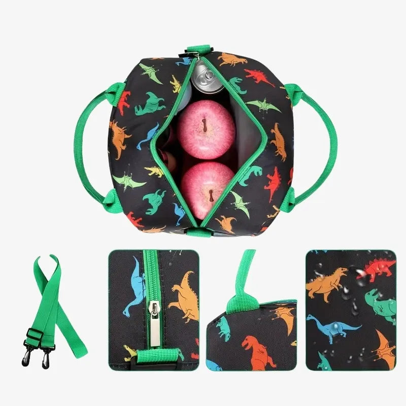 Colorful Dinosaur Bag