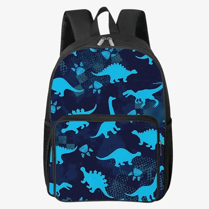 Cartable Dino Bleu