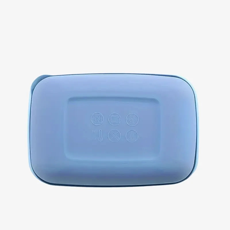 Lunchbox Bleu Minimaliste