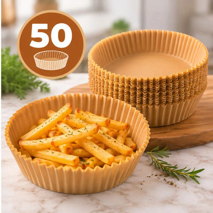 50 Pièces Papier cuisson spécial airfryer