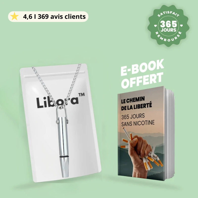 Smoking Cessation Aid Necklace with Filter - Libora V3