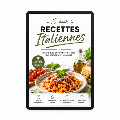 E-book Recettes Italiennes
