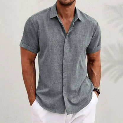 Lightweight Linen Shirt – BreezeFit™