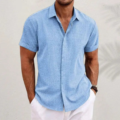 Lightweight Linen Shirt – BreezeFit™