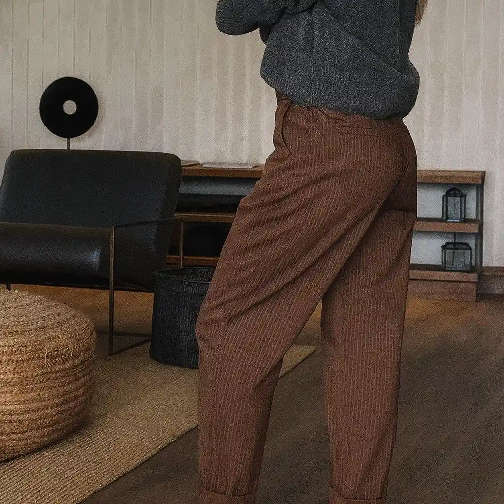Straight Leg Trousers
