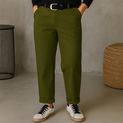 Straight Leg Trousers