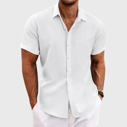 Lightweight Linen Shirt – BreezeFit™